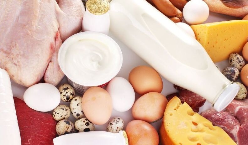 alimentos proteicos en la dieta